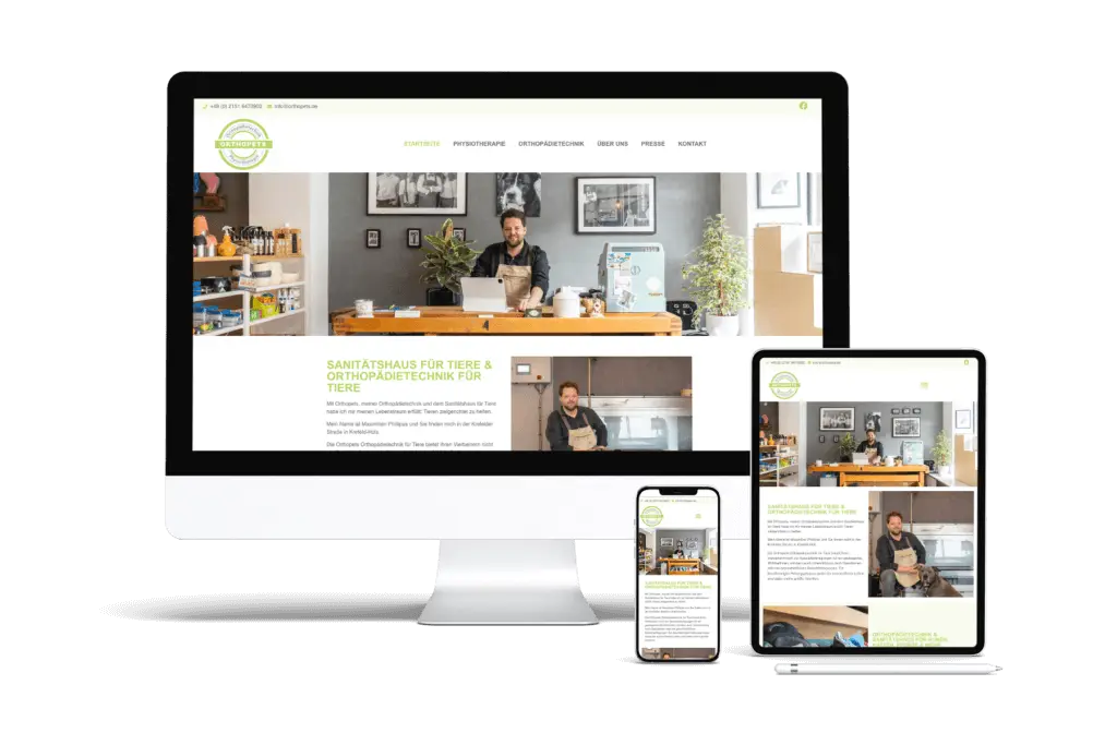 Orthopets-Webdesign