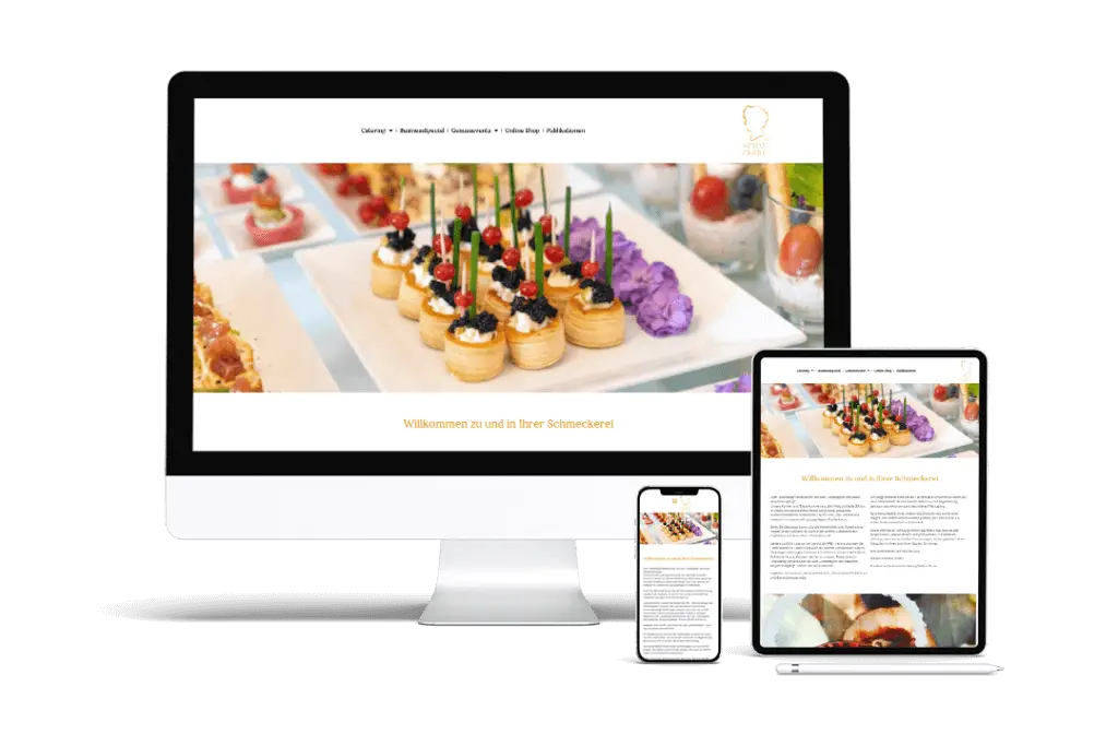 Schmeckerei-Webdesign