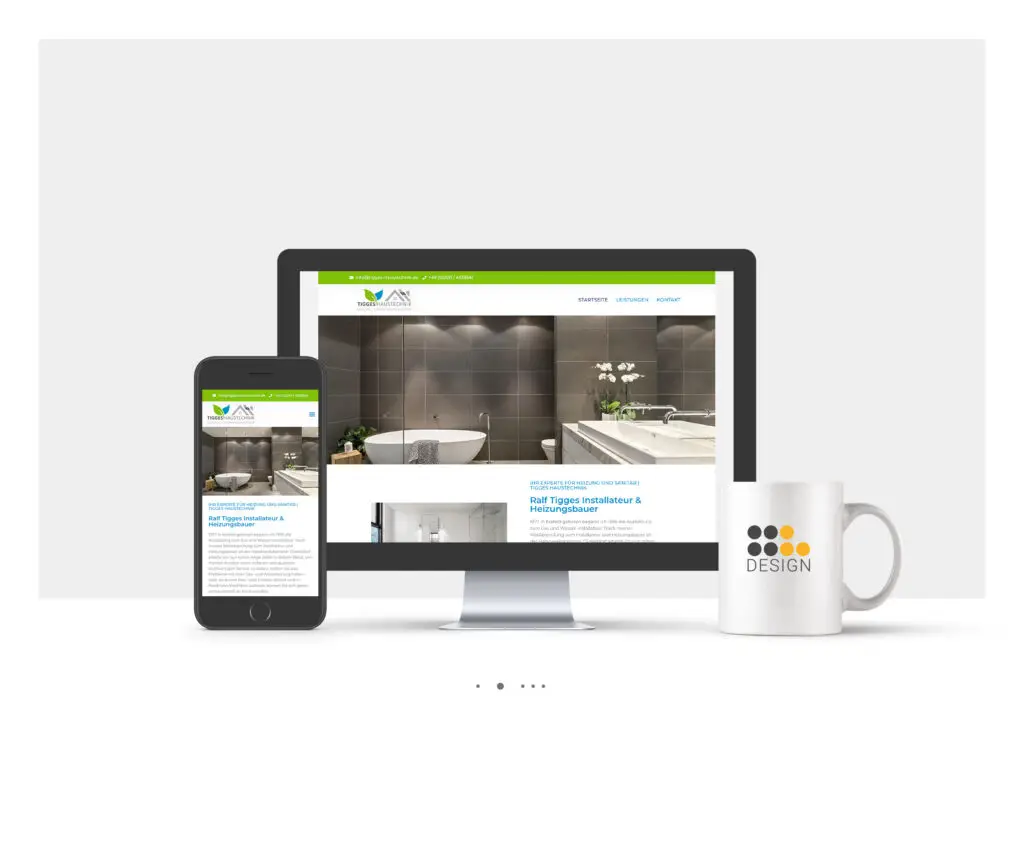 TiggesHaustechnik-Webdesign